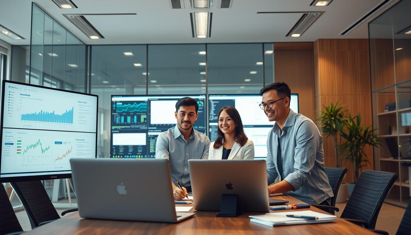 Business growth supported by software development